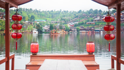 September 09, 2025 Ban Rak Thai Village, Mae Hong Son province Northern Thailand.