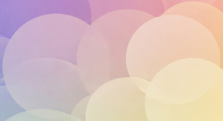 Ethereal Pastel Bokeh Gradient - Abstract Dreamy Background with Grain