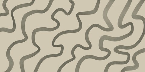 Thick curved lines, dynamic abstract background