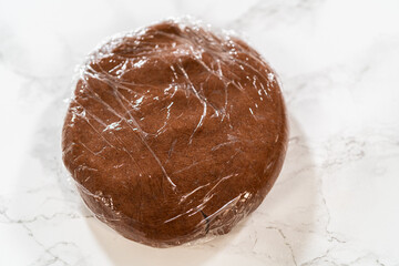 Pale Gingerbread Cookies with Subtle Spice Flavor