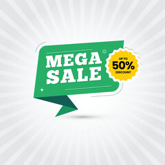 Season Special Mega Sale Promo Template