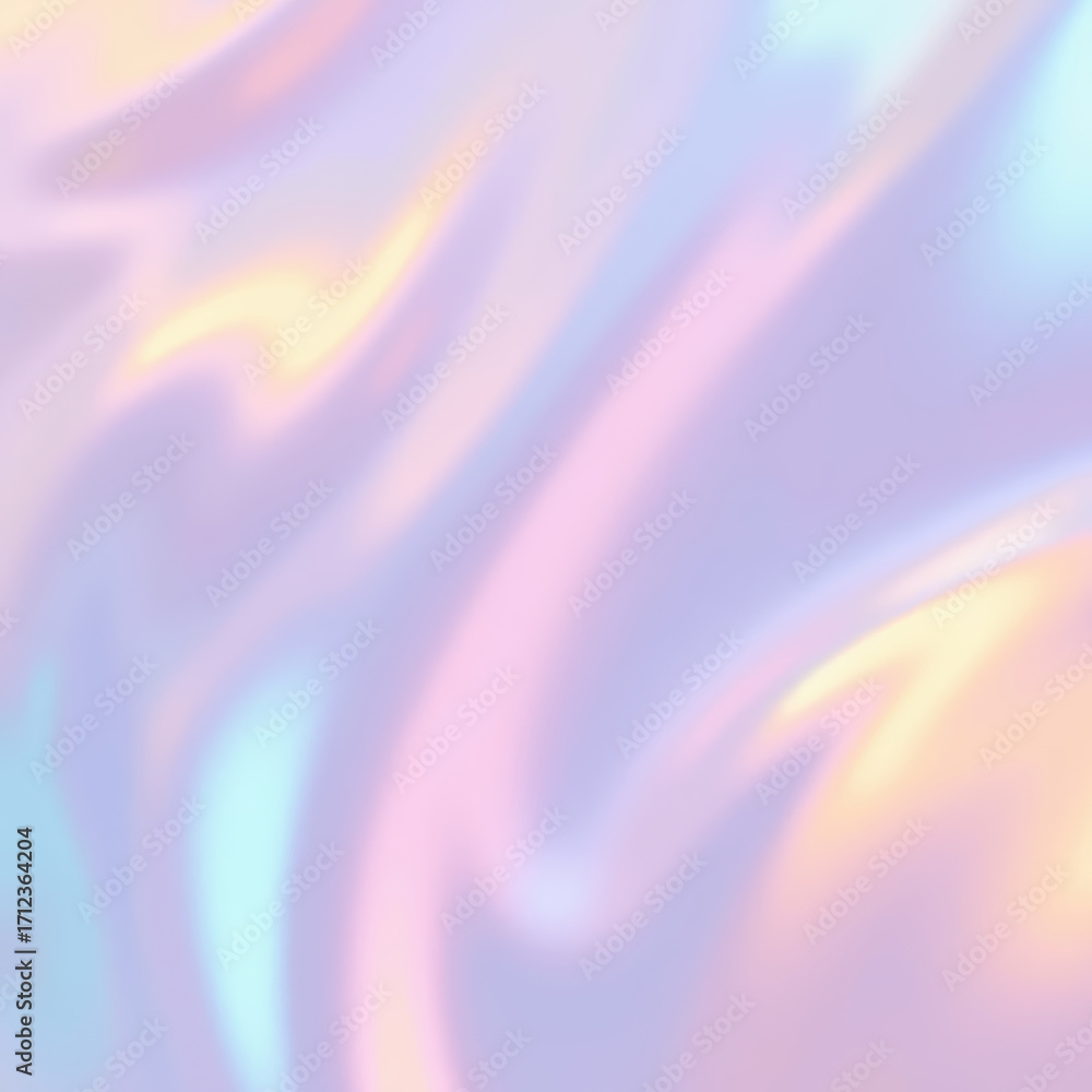 Poster soft pastel colors blend seamlessly in dreamy abstract background, creating calming and ethereal atm