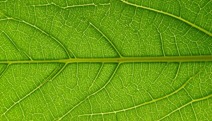 Obraz premium Close-up leaf veins