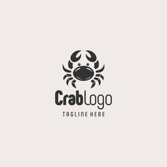 Futuristic Crab Branding Logo Design