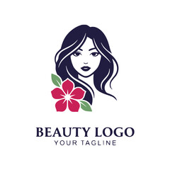 Vector logo design for women