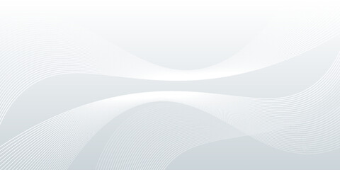 Abstract geometric white and gray color background. Vector, illustration.