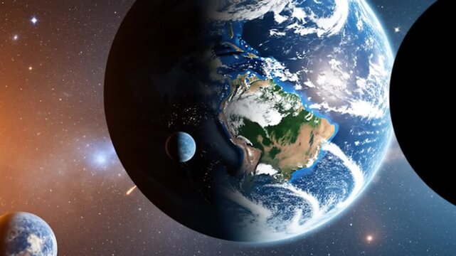 Planets space solar system