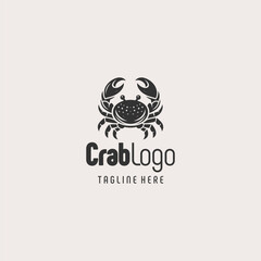 Original Black White Crab Symbol