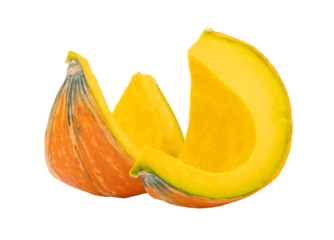 Japanese pumpkin isolated on transparent png