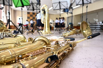 吹奏楽部の楽器 © UI_forever