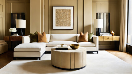 Simple and stylish room interior design