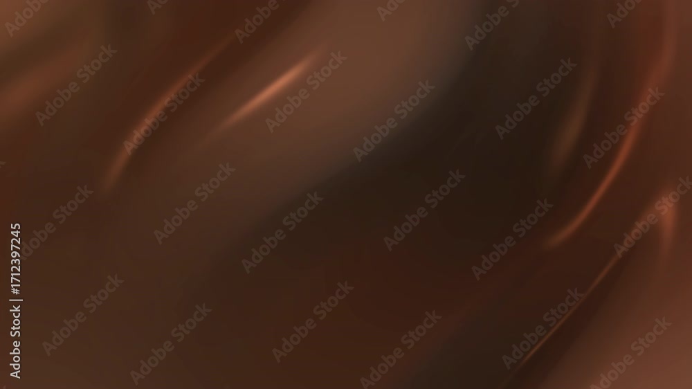 Aufkleber chocolate brown gradient background animation. smooth, flowing waves create a luxurious and seamless