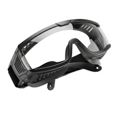 Fototapeta premium Sleek protective eyewear showcasing modern design and advanced engineering for safety applications