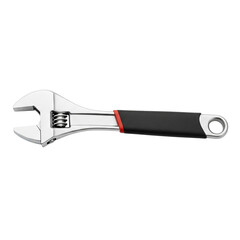 Obraz premium Adjustable wrench with comfortable grip, ideal for various repair and maintenance tasks