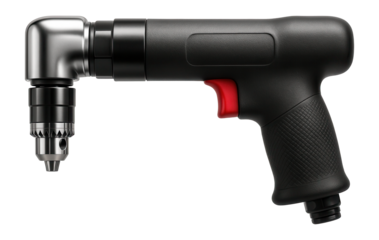 Variable speed right angle drill with a paddle switch for an automotive repair garage.