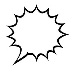 vector illustration of a blank label