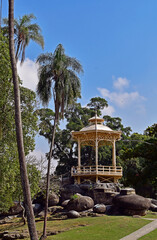 Chinese pagoda on Quinta da Boa Vista, Rio de Janeiro, Brazil
