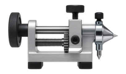 Diamond drag engraving machine with a manual feed, perfect for personalizing metal plaques.