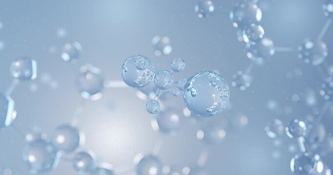 Dipotassium phosphate rotating 3D model of e340, seamless looped video
