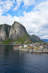 view of the bay of kotor montenegro