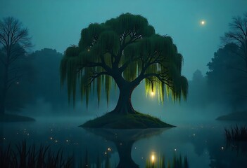 Adorable puppies sharing strawberries on a picnic blanket under blooming cherry trees, radiating pure joy and friendship