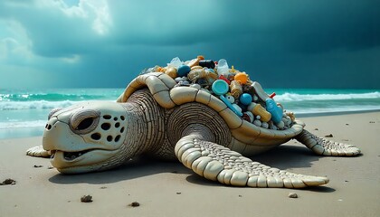 Vibrant coral reef scene with playful orange fish swimming in crystal clear blue ocean water creating a stunning underwater world