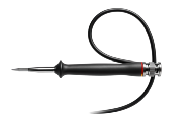 Oscilloscope probe with a high-frequency range for analyzing electronic signals.