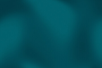 Teal blue to deep ocean green gradient background with smooth blurred grainy texture, abstract modern backdrop for poster, banner, or presentation design