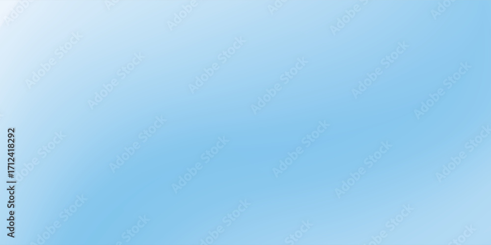 Poster sky blue gradient vector background. abstract light blue gradation background. soft gradient texture