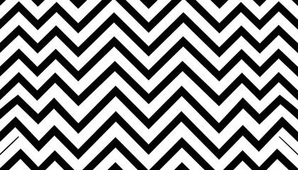 Simple black and white zigzag pattern (1)