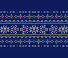 geometric seamless pattern vector design