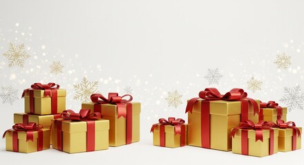 Santa Claus background, red festive wallpaper, Christmas glow gradient abstract design