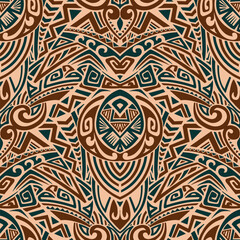 Sogan pattern batik design with classic ornaments and decorations