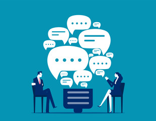 Brainstorming. Idea sharing to find a solution