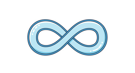 Endless Loop A Symbol of Infinity and Boundless Possibilities