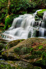Obraz premium Elakala Falls Number Two, Blackwater Falls State Park, West Virginia