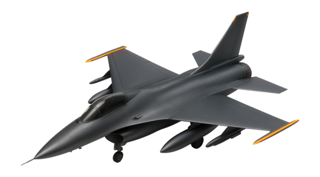 Multirole jet fighter with conformal fuel tanks and underwing pylons