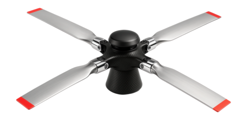 Composite rotor hub with multiple rotor blade attachments