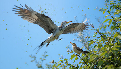 great blue heron