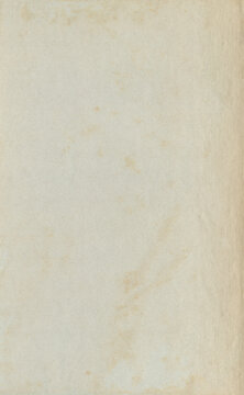 Antique paper texture, old yellowed damaged book back endpaper, sepia brown subtle grunge background.