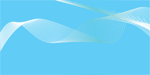 Vector abstract background with dynamic orange waves, lines and particles. Eps10