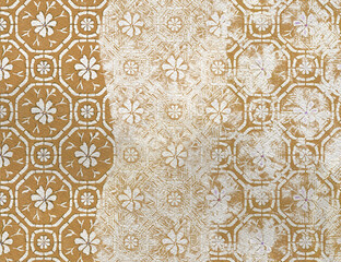 old dirty and faded linoleum