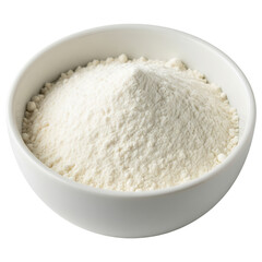 White flour in bowl image for baking and cooking