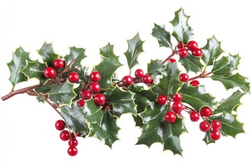 Holly christmas festive plant.