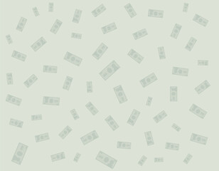 お金　お札　紙幣　money bill note　イラスト　ランダム　パターン