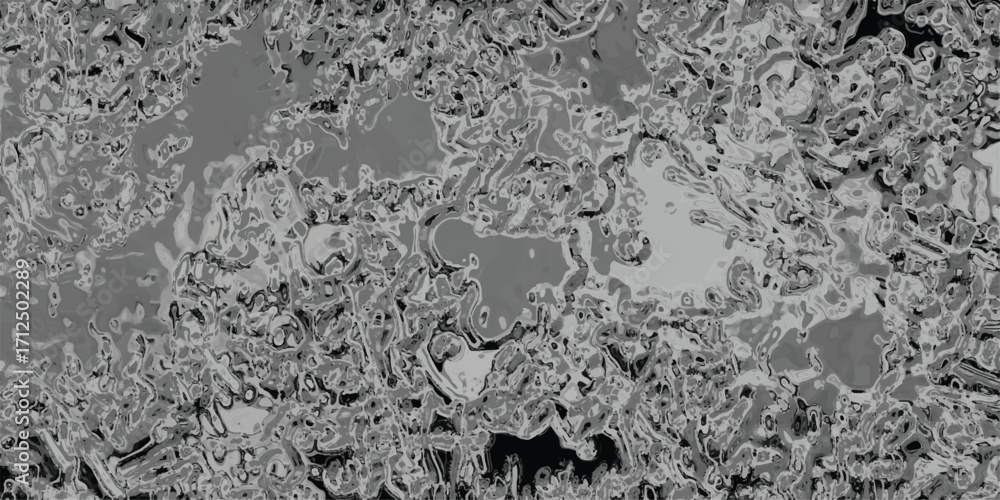 Aufkleber abstract grayscale organic textured background resembling microscopic structures ideal for digital d