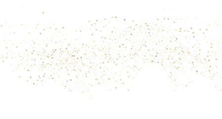 Silver gold stars confetti