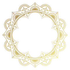 lotus hinduism detailed outline mandala vector. background india hinduism ornament