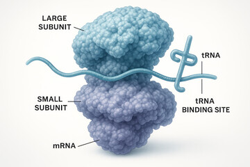Ribosome Structure and Function Diagram