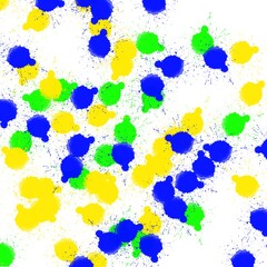 Colorful Dot Pattern Background
Bright colorful dot pattern background with yellow, blue, and green, suitable for creative projects.